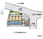 ★手数料０円★守口市暁町　月極駐車場（LP）